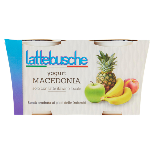 Immagine di YOGURT BUSCHE MACEDONIA 2X125 GR