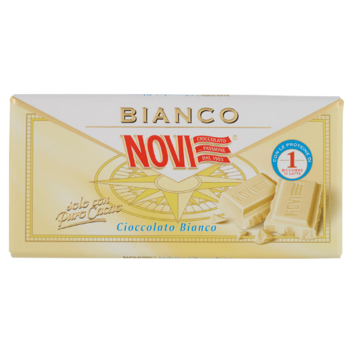 Immagine di CIOCCOLATA BIANCA GR.100 NOVI