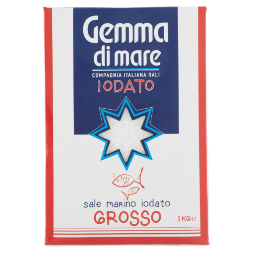 Immagine di SALE DI MARE IODATO GROSSO KG.1