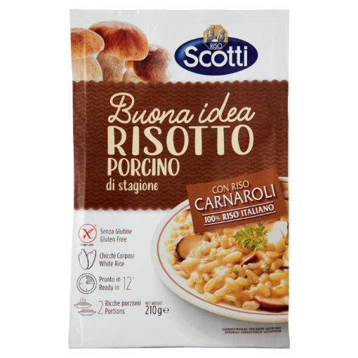 Immagine di RISOTTO AL PORCINO GR.210  SCOTTI