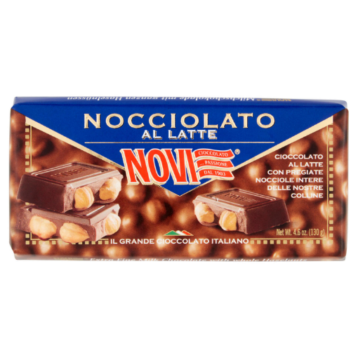 Immagine di CIOCCOLATA NOCCIOLATO LATTE GR.130 NOVI