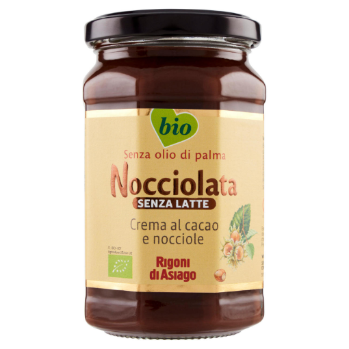 Immagine di CREMA NOCCIOLATA BIO SENZA LATTE GR.350 RIGONI