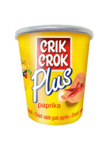 Immagine di PATATINE PLUS PAPRIKA 40GR CRIK CROK