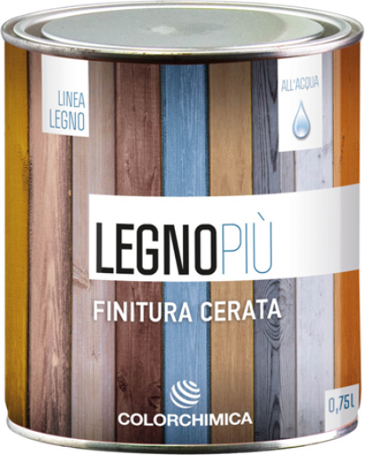 Immagine di FINITURA ALL ACQUA CERATA TRASPAR.ml750