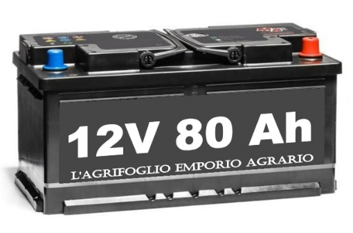 Immagine di Batteria 12v 80Ah -Tipo Auto per recinto elettrico