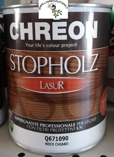 Immagine di STOPHOLZ LASUR ML.750 NOCE CHIARO IMPREGNANTE COLORATO