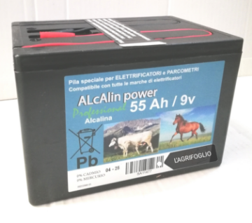 Batteria alcalina per recinto elettrico da 175Ah 9V Ama