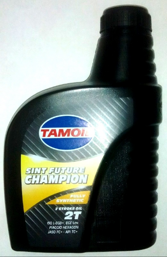 Immagine di OLIO Miscela SINT FUTURE CHAMPION MOTORI A 2 TEMPI 1LT TAMOIL