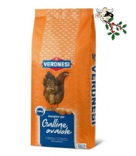 Immagine di OVAIOLE FATTORIA PELLET KG.25 MANGIME VERONESI OGM