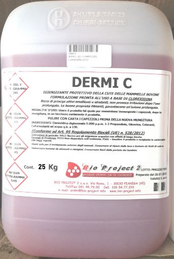 Immagine di DERMI C GEL KG.25 FILMANTE POST DIPPING CON CLOREXIDINA